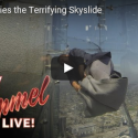 Guillermo Tries the Terrifying Skyslide